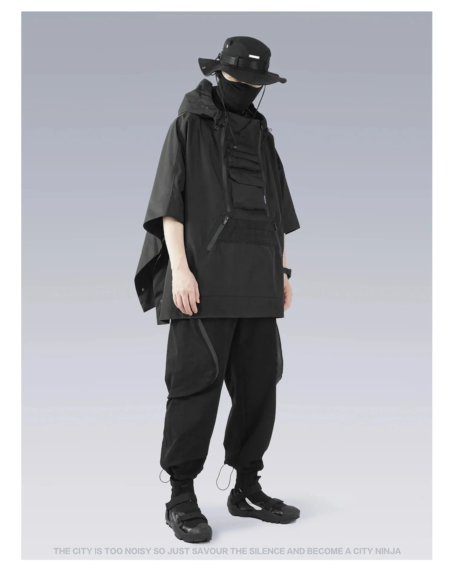 Cyberpunk Poncho "Aoga" - Image 10