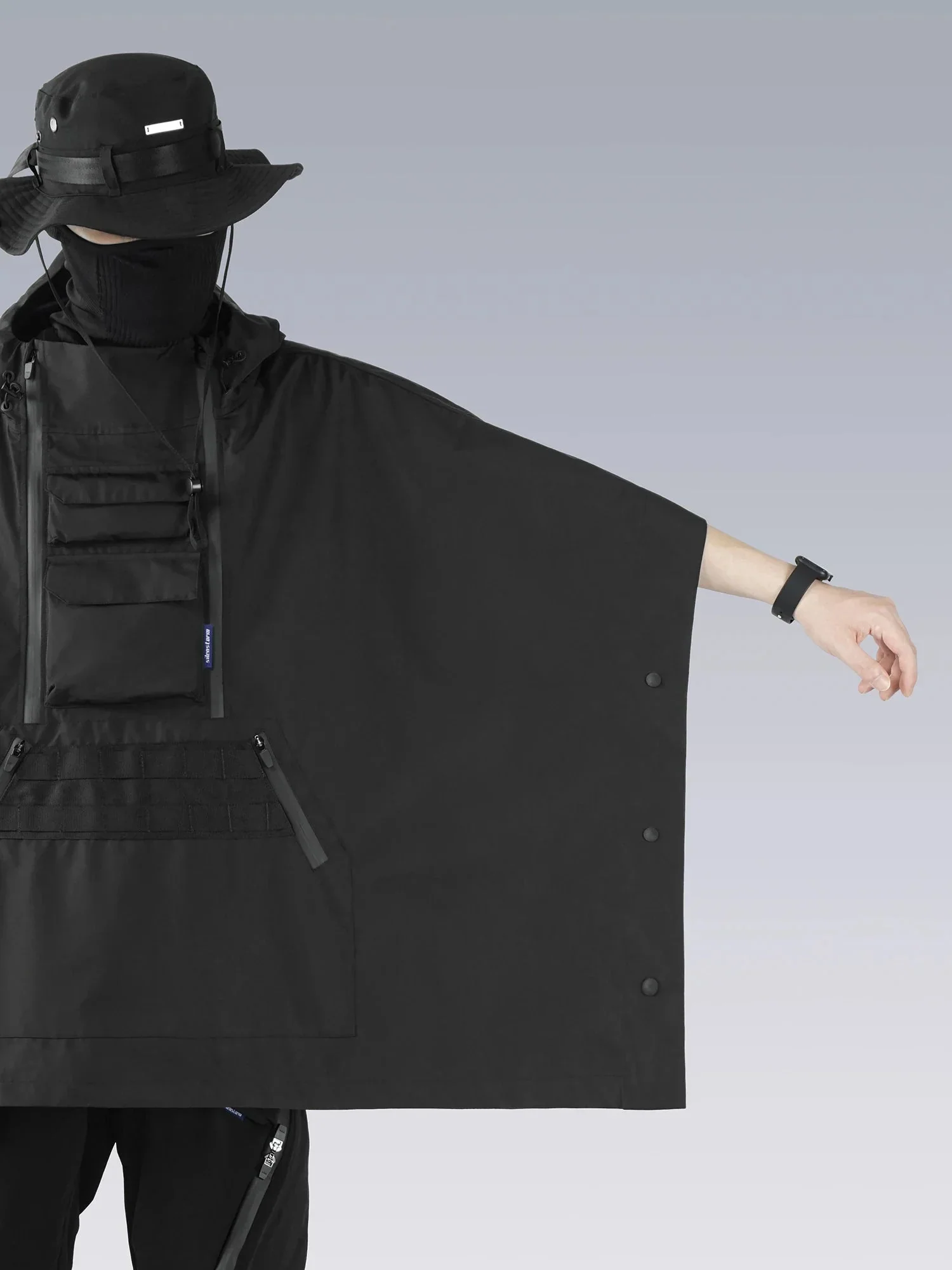 Cyberpunk Poncho "Aoga" - Image 3