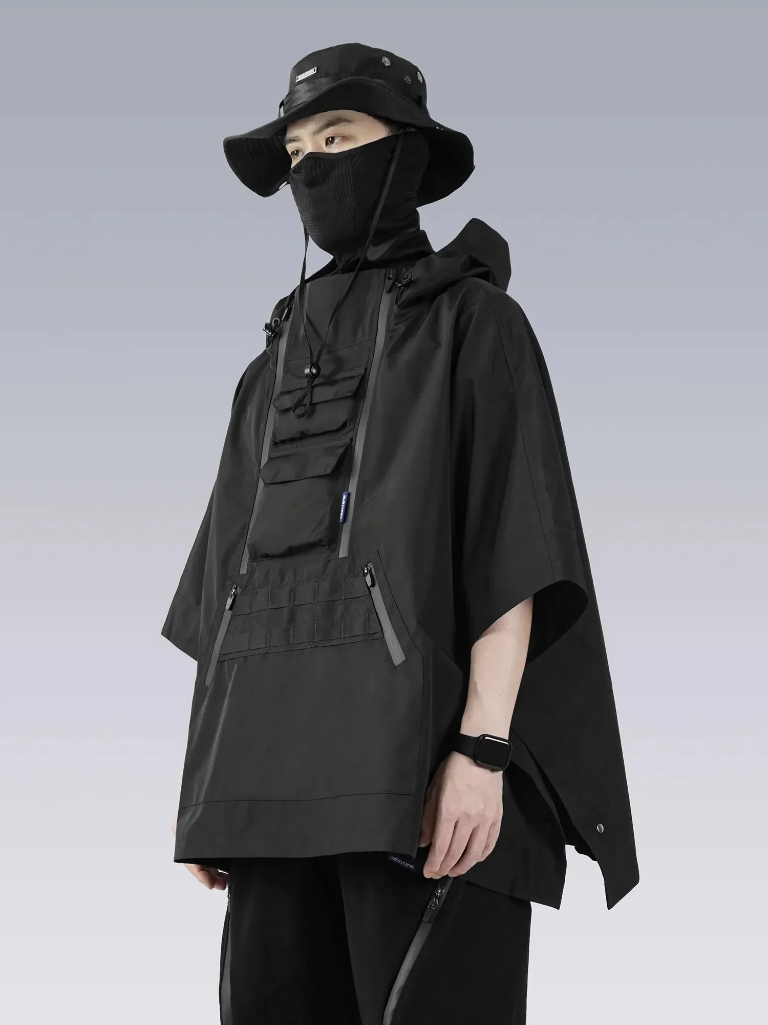 Cyberpunk Poncho "Aoga" - Image 7