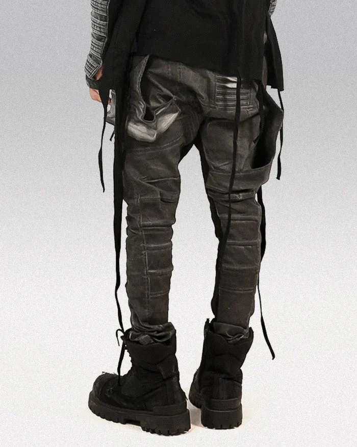 Cyberpunk style pants "Hatsu" - Image 2