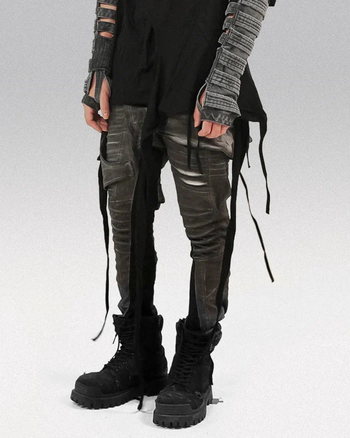 Cyberpunk style pants "Hatsu" - Image 4