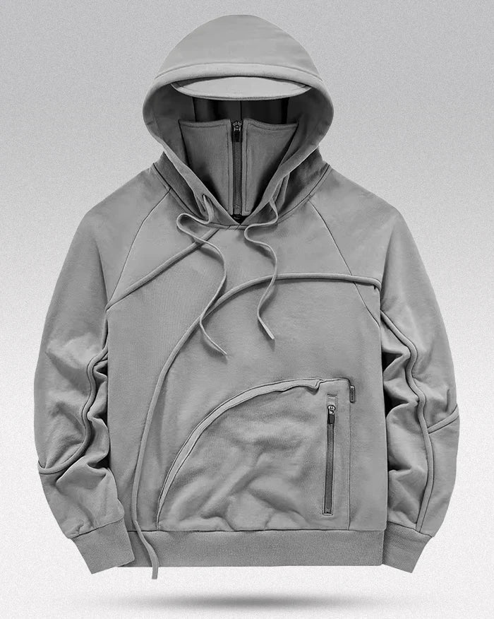 Cyberpunk techwear hoodie "Mizuho" - Image 2