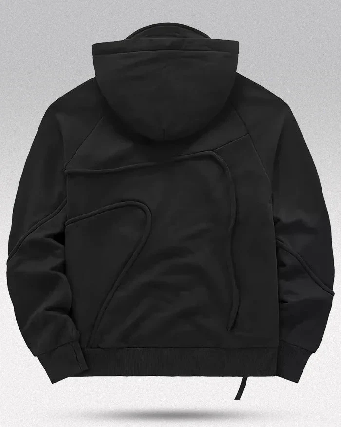 Cyberpunk techwear hoodie "Mizuho" - Image 3