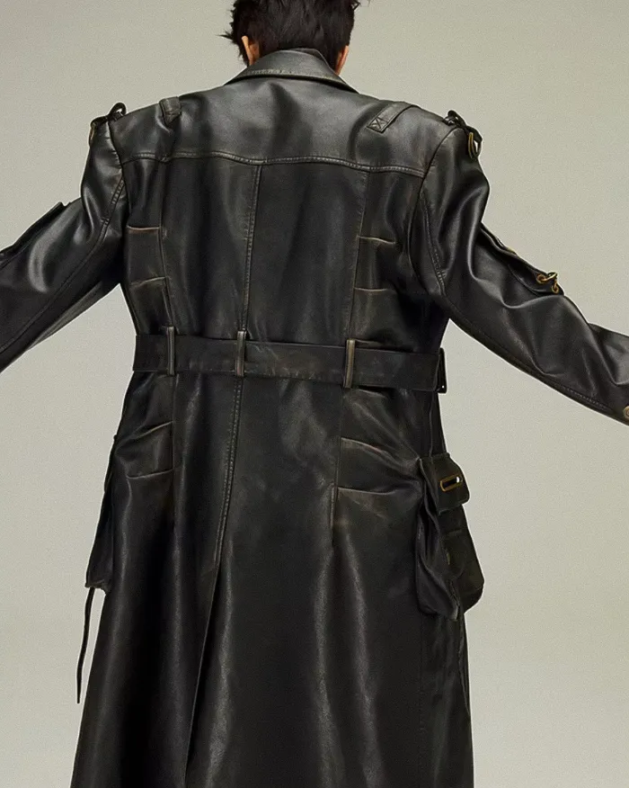 Cyberpunk trench coat "Kamirai" - Image 13