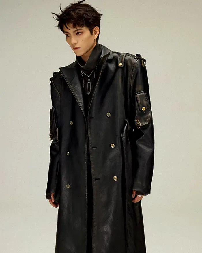 Cyberpunk trench coat "Kamirai" - Image 14