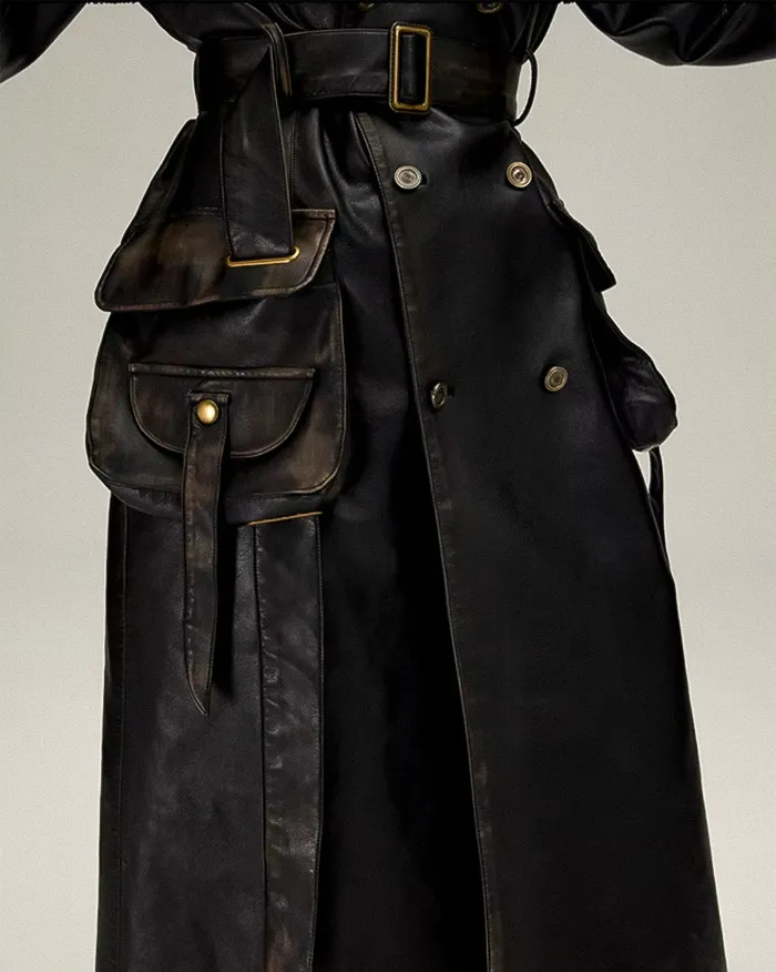 Cyberpunk trench coat "Kamirai" - Image 5
