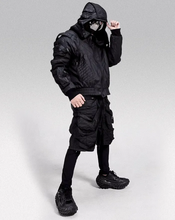 Cyberpunk Waxed jacket "Chiura" - Image 10