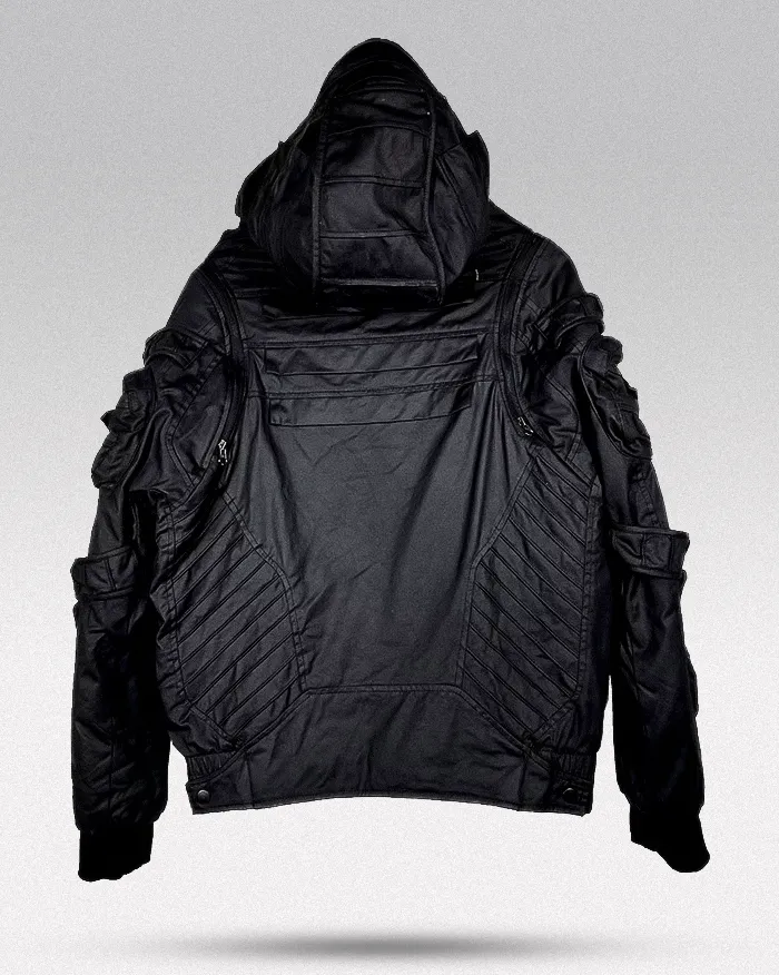 Cyberpunk Waxed jacket "Chiura" - Image 3