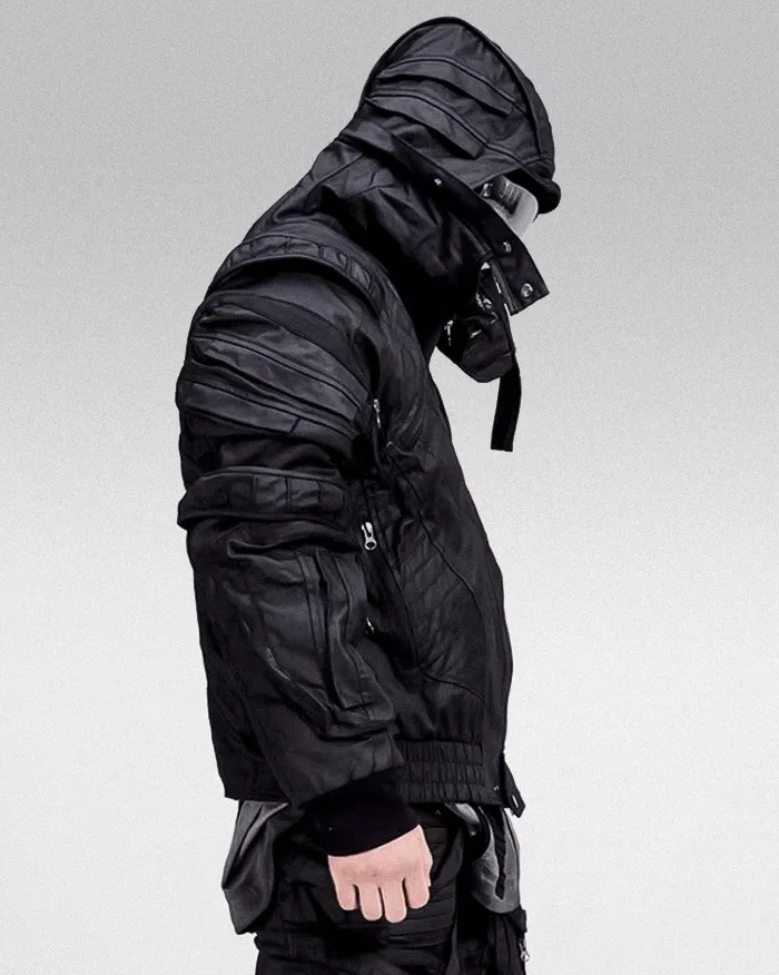 Cyberpunk Waxed jacket "Chiura" - Image 5
