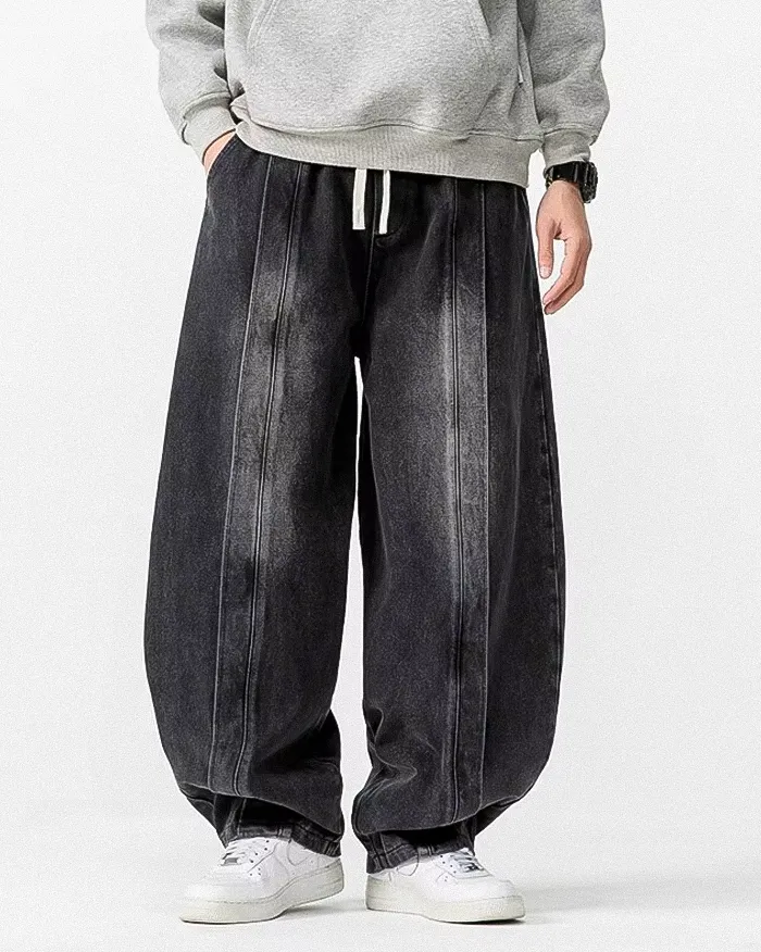 Denim harem trousers "Kyota" - Image 5