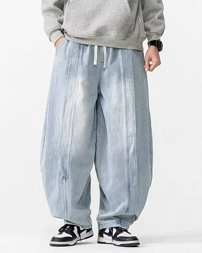 Denim harem trousers "Kyota" - Image 7
