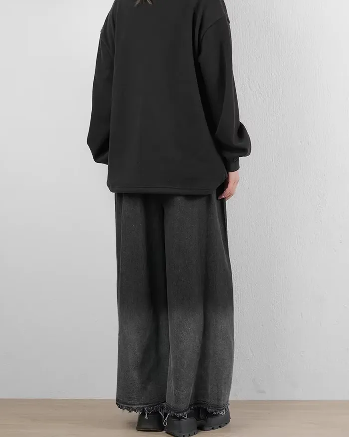 Denim Women Hakama Pants "Kyonan" - Image 5