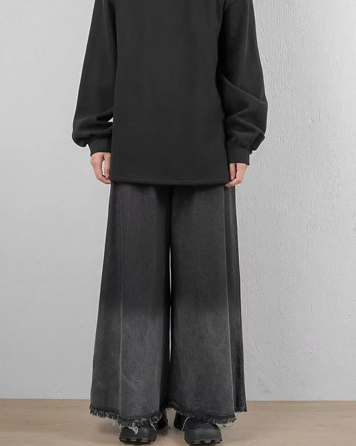 Denim Women Hakama Pants "Kyonan" - Image 7