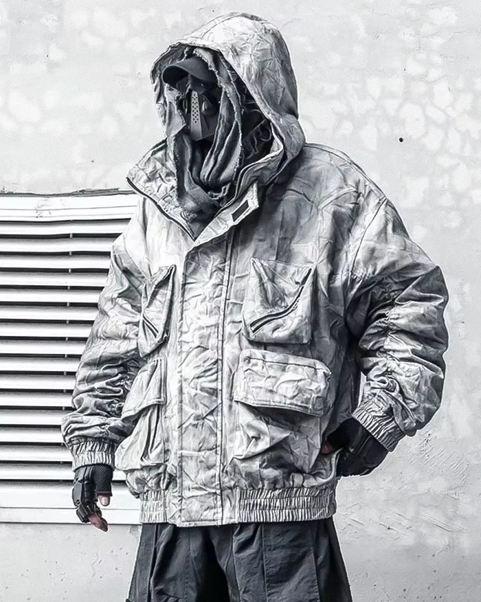 Distressed jacket "Dawara" - Image 5