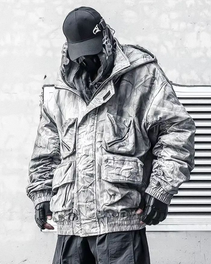Distressed jacket "Dawara" - Image 9