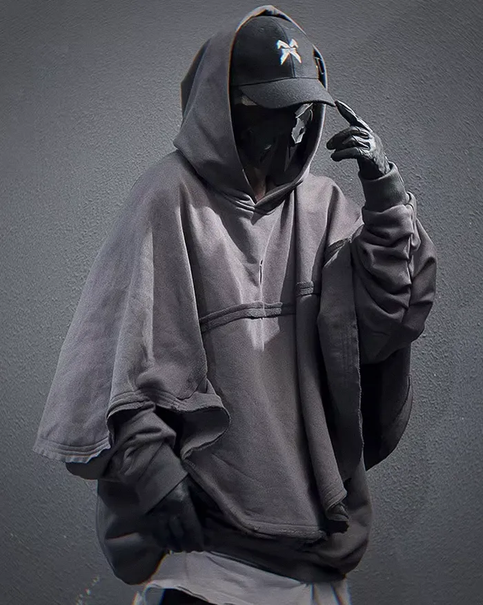 Fake two piece hoodie "Obu" - Image 3