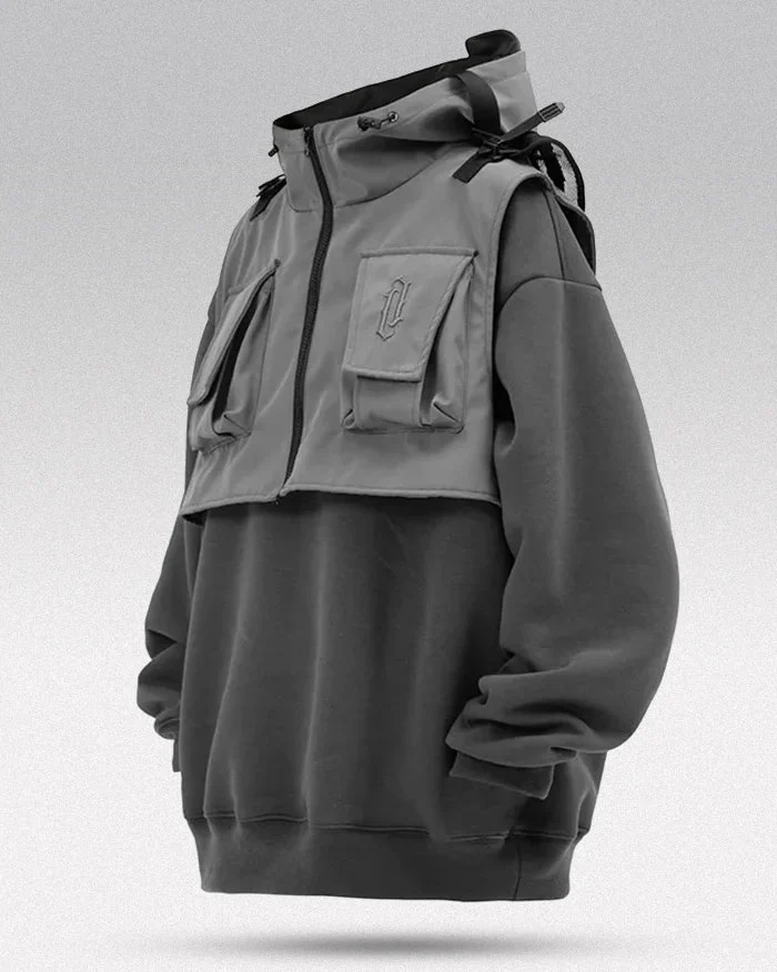 Fake two Pieces Hoodie "Kaizu" - Image 15