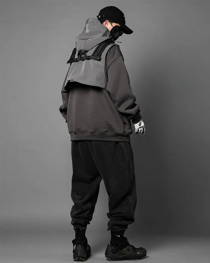 Fake two Pieces Hoodie "Kaizu" - Image 7