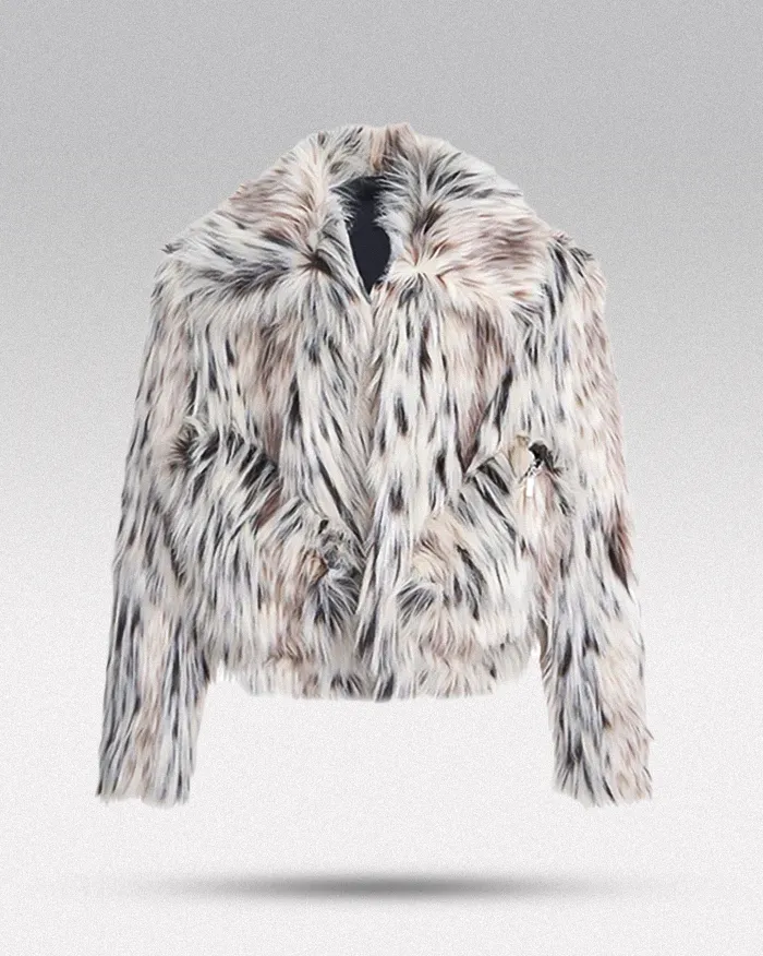 Faux fur jacket "Loxi" - Image 10