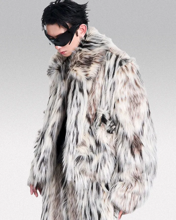 Faux fur jacket "Loxi" - Image 3
