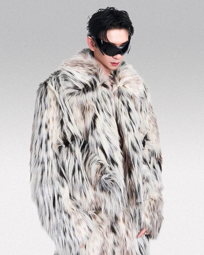 Faux fur jacket "Loxi" - Image 4