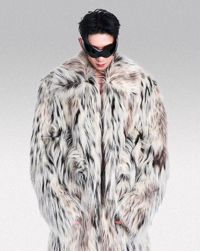 Faux fur jacket "Loxi" - Image 5