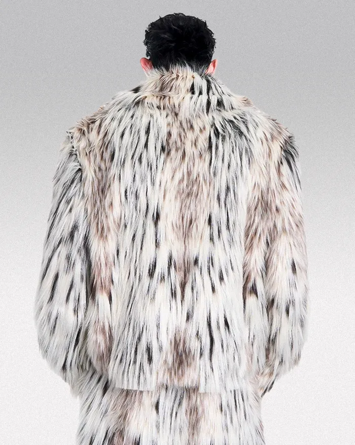 Faux fur jacket "Loxi" - Image 6