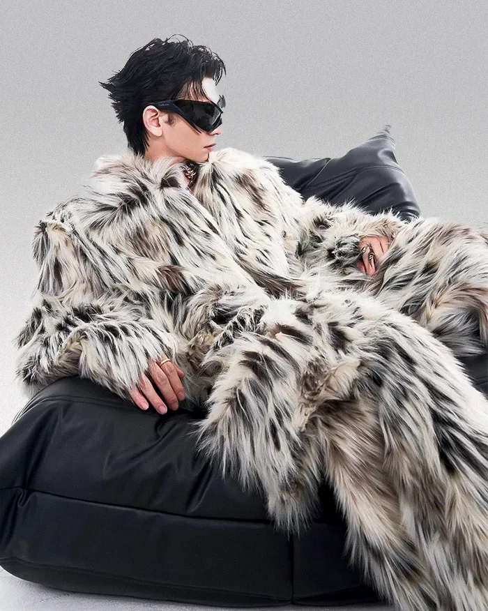Faux fur jacket "Loxi" - Image 8