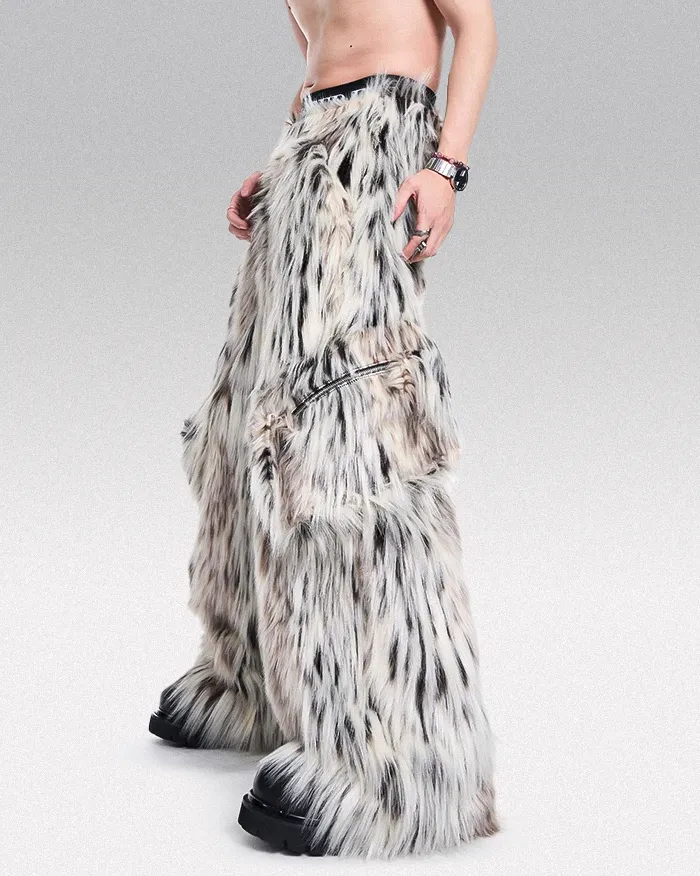 Faux Fur Pants "Loxi" - Image 3