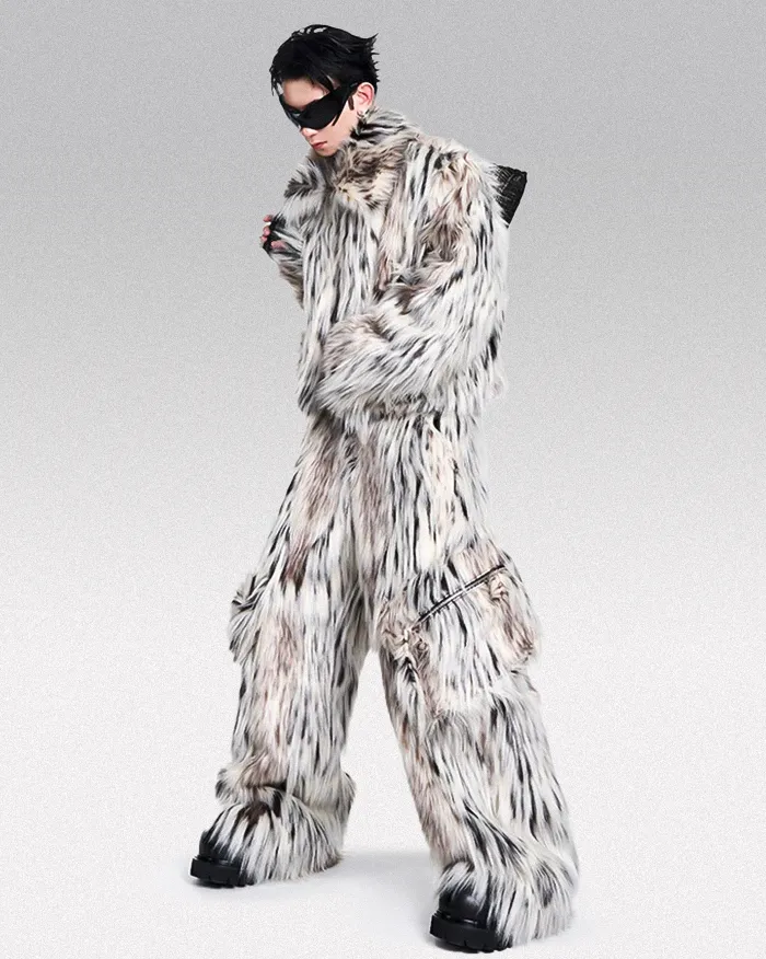 Faux Fur Pants "Loxi" - Image 5