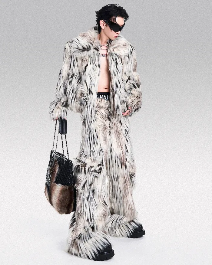 Faux Fur Pants "Loxi" - Image 8