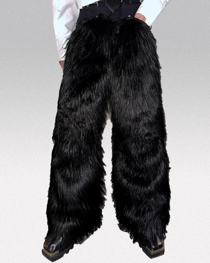 Faux Fur Pants "Zorron" - Image 13