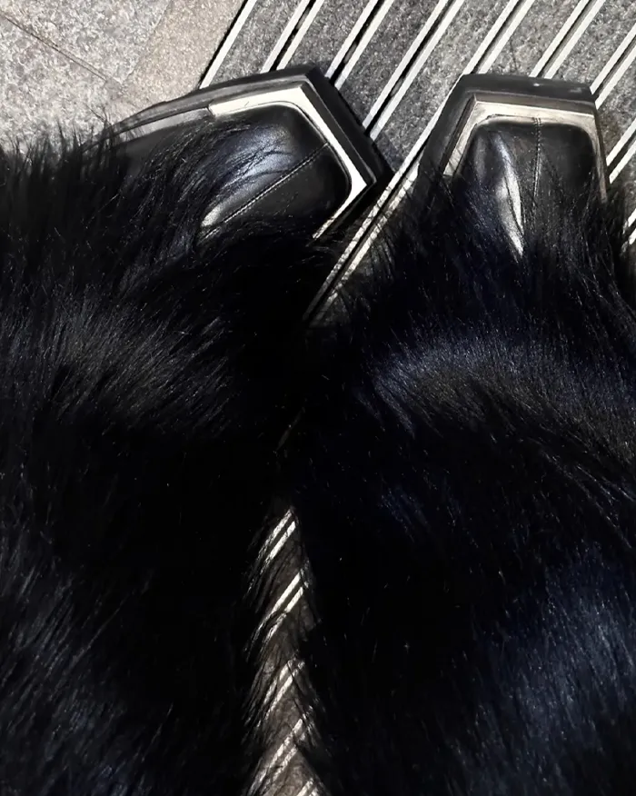 Faux Fur Pants "Zorron" - Image 14