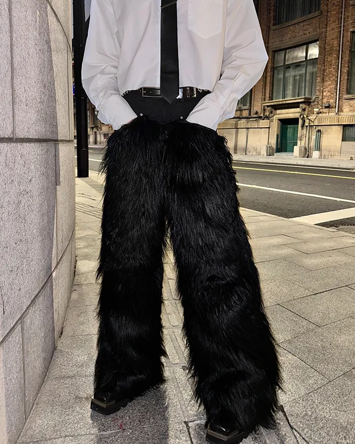 Faux Fur Pants "Zorron" - Image 3