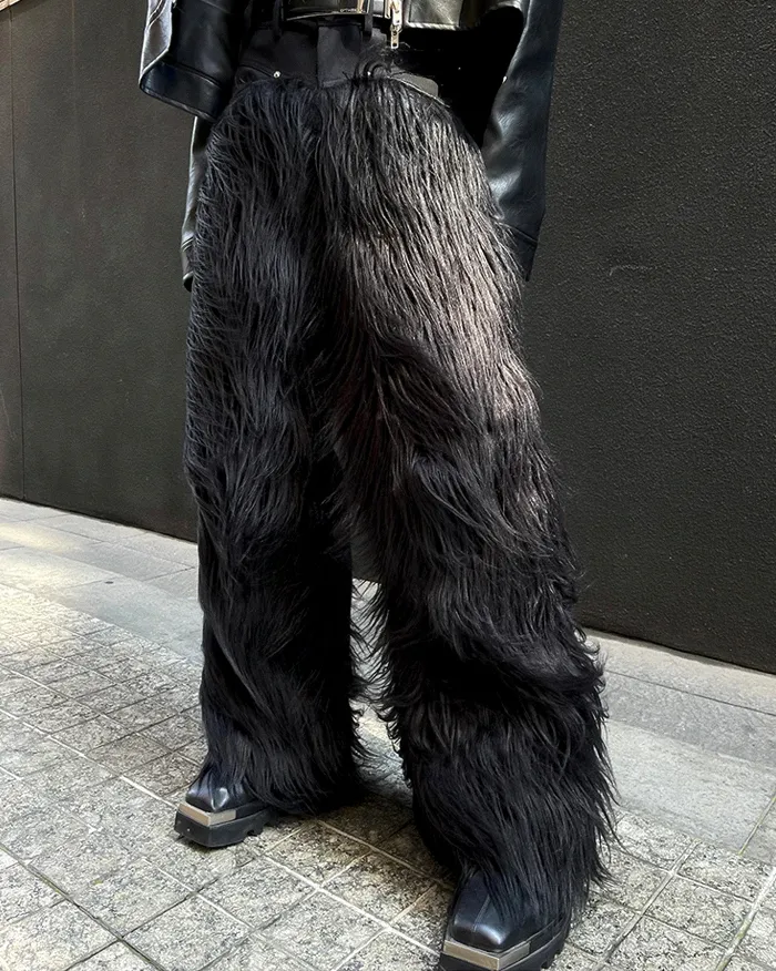 Faux Fur Pants "Zorron" - Image 5