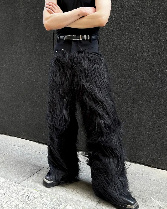 Faux Fur Pants "Zorron" - Image 9
