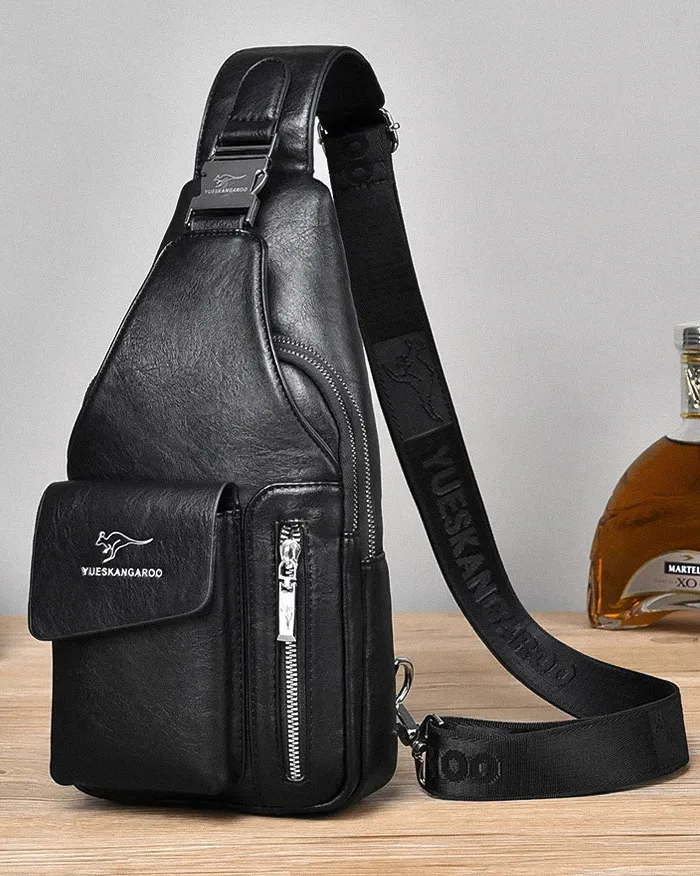 Faux leather crossbody bag "Yokashi" - Image 17