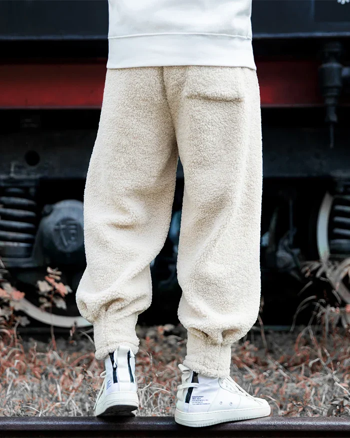 Fleece harem pants "Shirawa" - Image 11