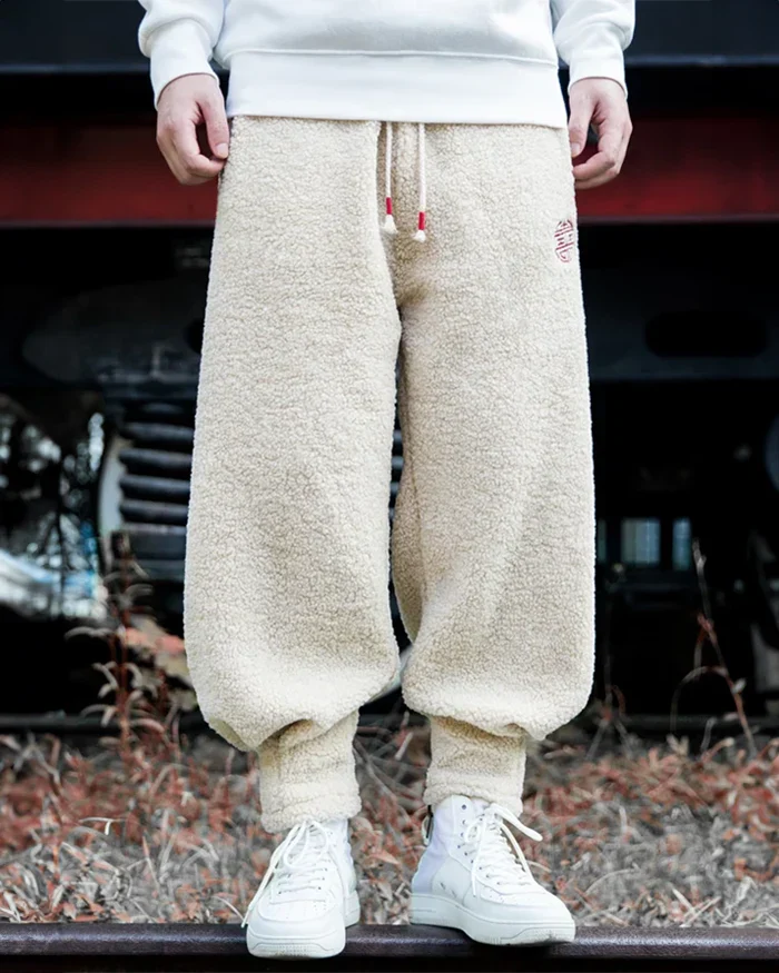Fleece harem pants "Shirawa" - Image 7