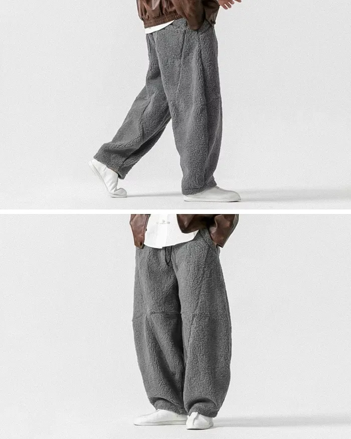 Fleece wool pants "Mugyo" - Image 6