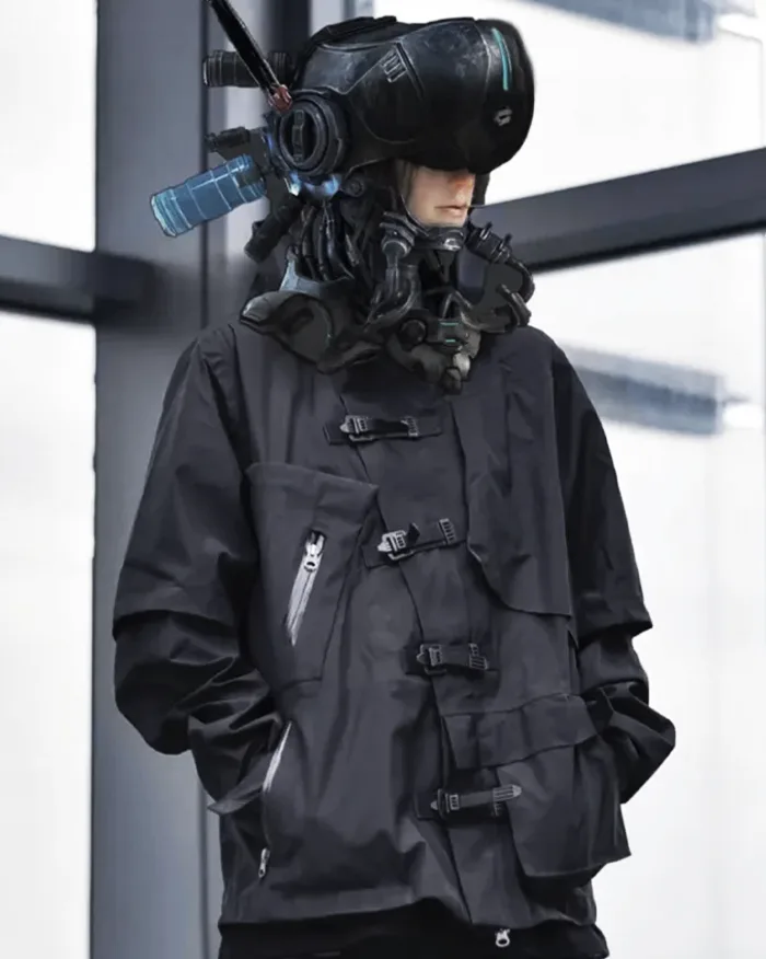 Futuristic windbreaker "Kanda"