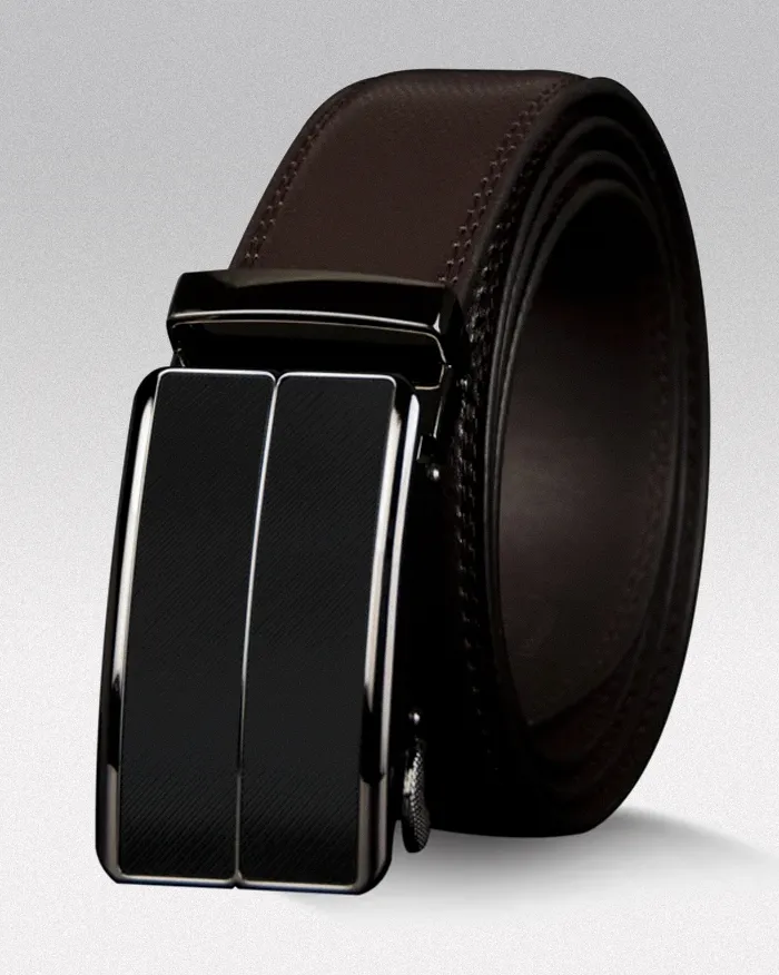 Genuine leather men's belt "Ikugo" - Image 2