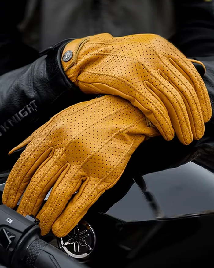 Gloves touch screen leather "Kosa" - Image 14