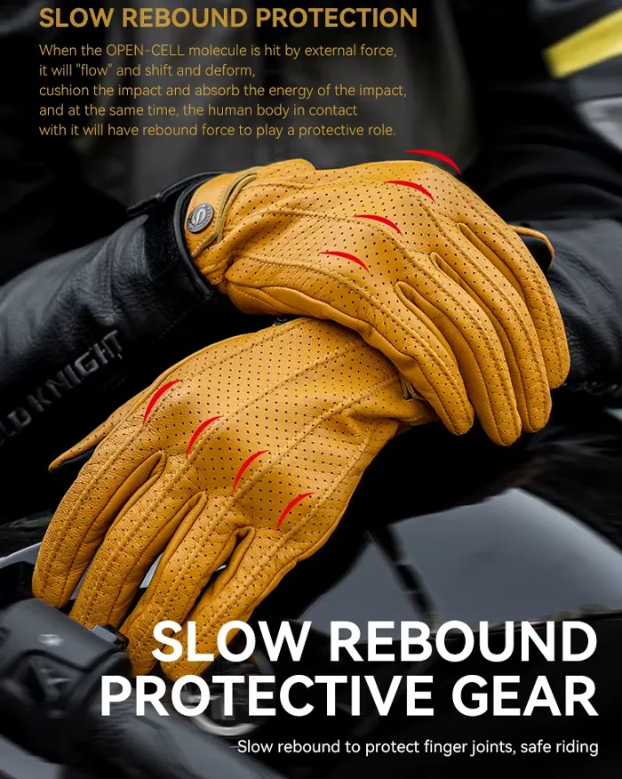 Gloves touch screen leather "Kosa" - Image 9