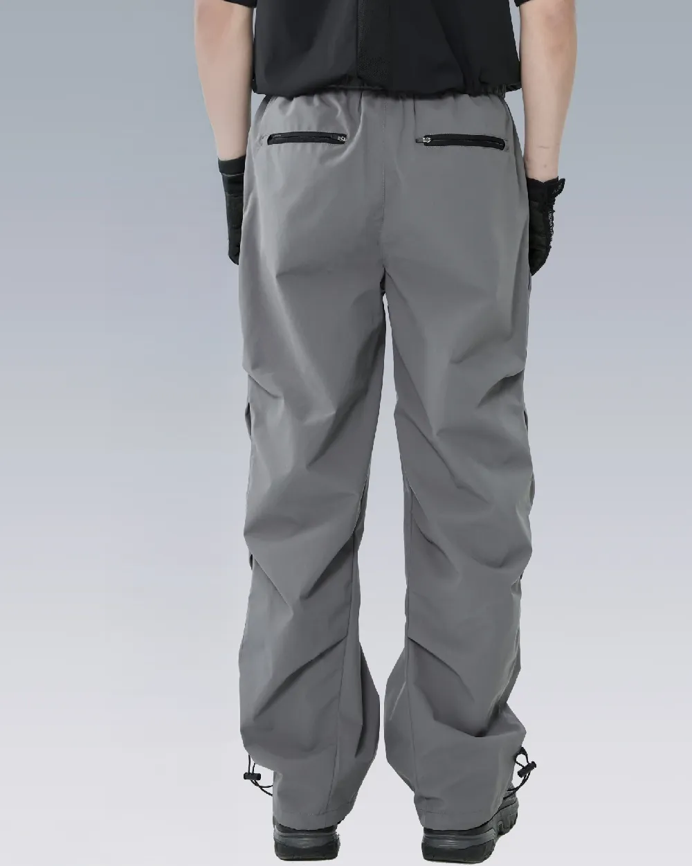Grey techwear pants "Gonan" - Image 4