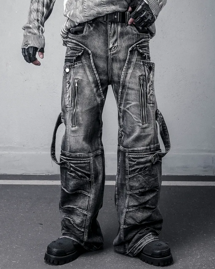 Grunge jeans "Losha" - Image 3