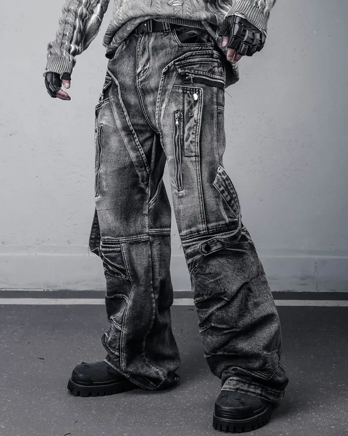 Grunge jeans "Losha" - Image 4