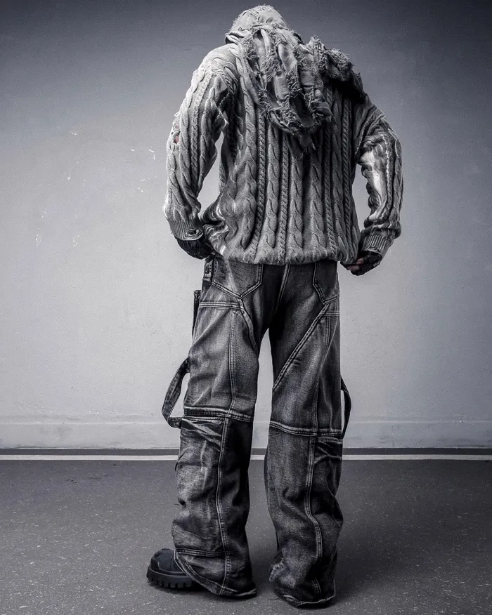 Grunge jeans "Losha" - Image 6