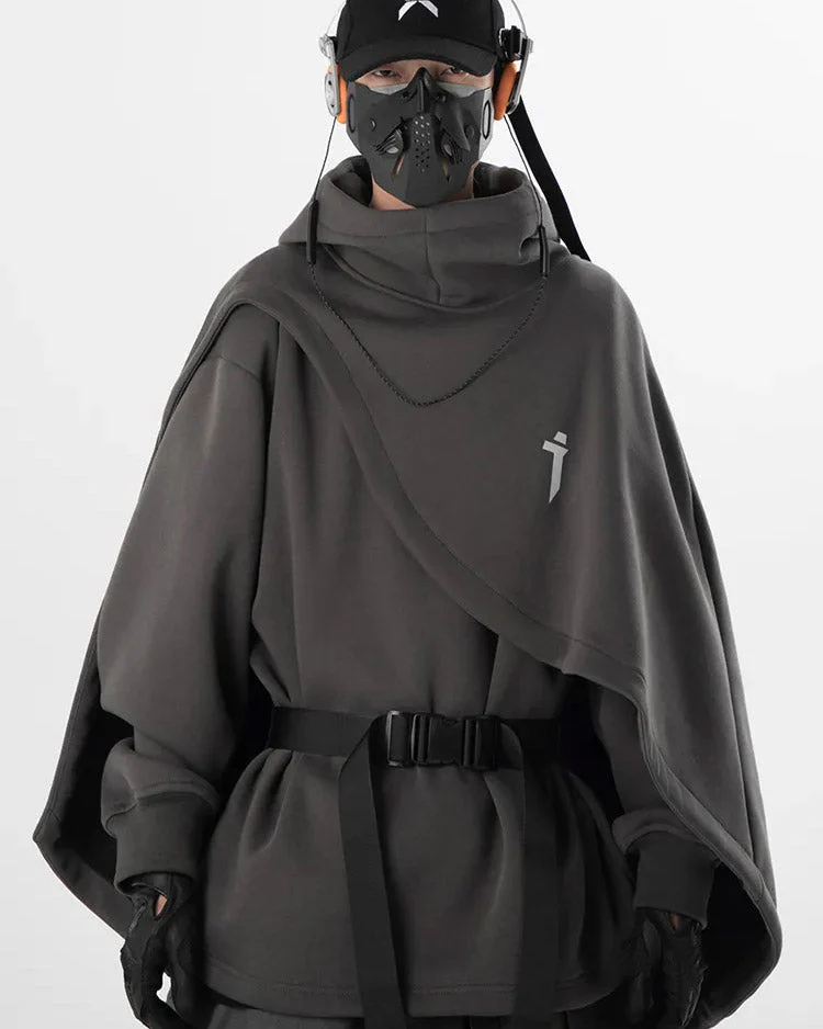 "Hachi" Techwear Hoodie