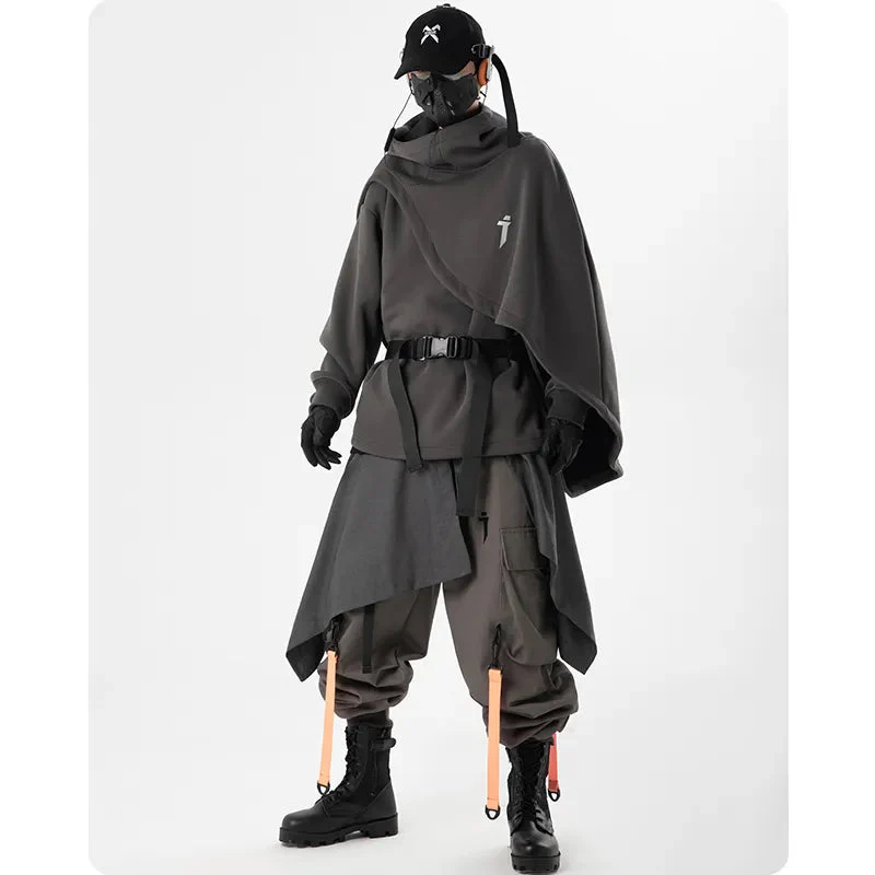 "Hachi" Techwear Hoodie - Image 4